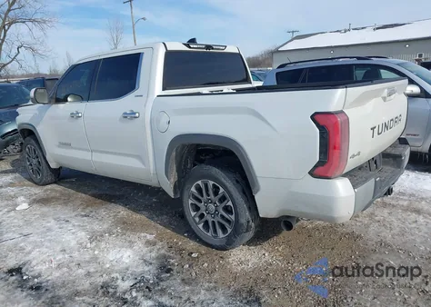 2022 Toyota Tundra Limited из США, поврежденный, VIN 5TFJA5DB3NX047306